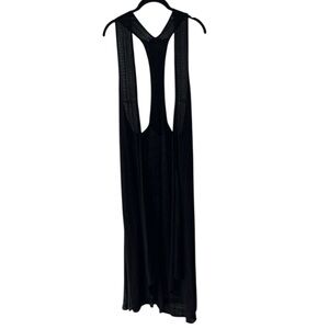 American Eagle Outfitters Black Long Light Sweater Swim Coverup Versatile M EUC